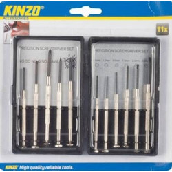KINZO 79475 Σετ κατσαβιδιών ακριβείας 11 τμχ
