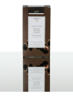 Korres Argan Oil Advanced Colorant 4.77 Σκούρο Σοκολατί Μόνιμη Βαφή Μαλλιών Χωρίς Αμμωνία 50ml