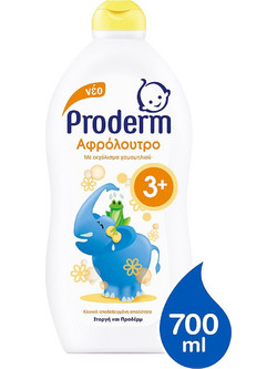 Proderm με Χαμομήλι Παιδικό Σαμπουάν & Αφρόλουτρο 700ml