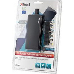 Trust Φορτιστής Laptop 65W 20V με Αποσπώμενο Καλώδιο Τροφοδοσίας & Σετ Βυσμάτων 16665