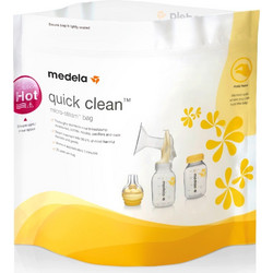Medela Quick Clean Σακουλάκια Αποστείρωσης Φούρνου Μικροκυμάτων 5 τεμ
