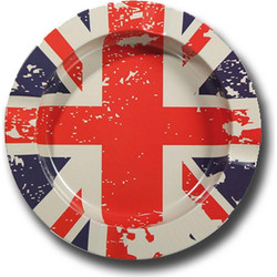 Σταχτοδοχείο Τασάκι Μεταλλικό 13.5cm Union Jack, Out of the blue 101917 - Out Of The Blue