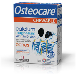 Vitabiotics Osteocare Chewable 30 Μασώμενα Δισκία