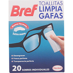 BREF BREF glasses cleaning wipes 20 units