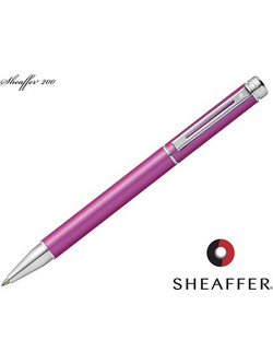Sheaffer 200 Series Matte Metallic Pink Στυλό Διαρκείας 1mm Μαύρο
