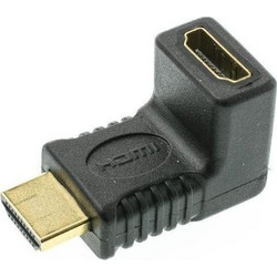Powertech CAB-H035 PT adapter HDMI 1.4V(F)/(M) - 90 Μοίρες