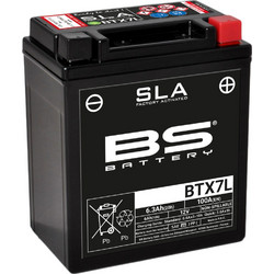 BS Μπαταρία Μοτοσυκλέτας BTX7L 6Ah