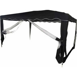 Campus Gazebo Blue Pol 3x4m w/ Mess