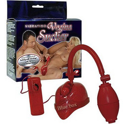 You2Toys Vibrating Vagina Sucker Δονητής Egg για Ζευγάρια με Τηλεχειριστήριο 14cm Κόκκινος