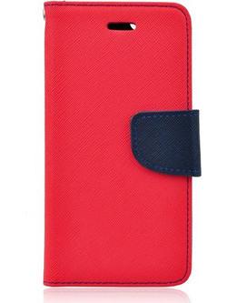 Θήκη OEM Fancy Book για Apple iphone XS Max Flip Cover Red Navy