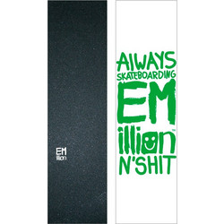 EMillion Small Logo Griptape Black/Red