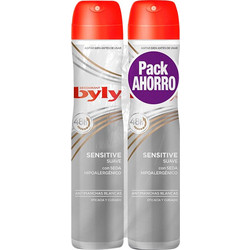 Byly Sensitive Αποσμητικό Spray 48h 2x200ml