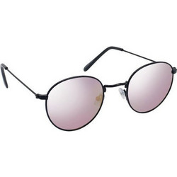 Vitorgan EyeLead L658 Γυαλιά Ηλίου Στρογγυλά Μεταλλικά Μαύρα με Ροζ Polarized Φακό