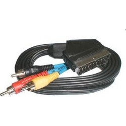 EMOS Hi-fi connecting cable Scart - 3 x CINCH 1.5m