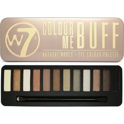 W7 Colour Me Buff Natural Nudes Eye Colour Παλέτα Σκιών 15.6gr