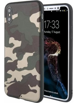 Forcell Moro Back Cover Green (iPhone XS/X)