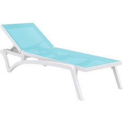 PACIFIC ΞΑΠΛΩΣΤΡΑ WHITE/TURQUOISE ΠΟΛ/ΝΙΟΥ
