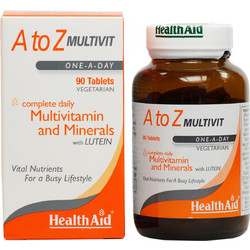 Health Aid A To Z Multivit 90 Ταμπλέτες