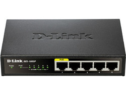 D-Link DES-1005P Unmanaged L2 Switch με 5 Θύρες Ethernet 100Mbps