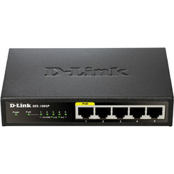 D-Link DES-1005P Unmanaged L2 Switch με 5 Θύρες Ethernet 100Mbps