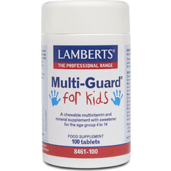Lamberts Multi-Guard for Kids 30 Μασώμενα Δισκία