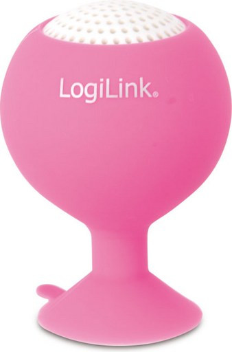 Φορητό Ηχείο Logilink SP0031 Ηχείο Bluetooth 1.5W Ροζ