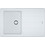 Franke Basis BFG 611-78 Polar White Ένθετος Νεροχύτης Γρανίτη Αντιστρεφόμενος 78x50cm