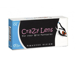 Maxvue Vision ColourVUE Crazy Lens 14mm Τριμηνιαίοι Φακοί Επαφής Έγχρωμοι Υδρογέλης 2τμχ