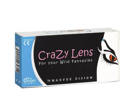 Maxvue Vision ColourVUE Crazy Lens 14mm Τριμηνιαίοι Φακοί Επαφής Έγχρωμοι Υδρογέλης 2τμχ