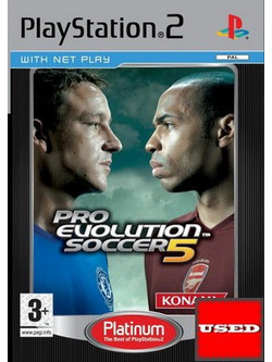Pro Evolution Soccer 5 Platinum Edition Used PS2