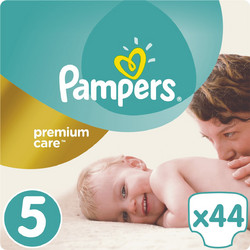 Pampers Premium Care Junior Πάνες No5 11-18kg 44τμχ