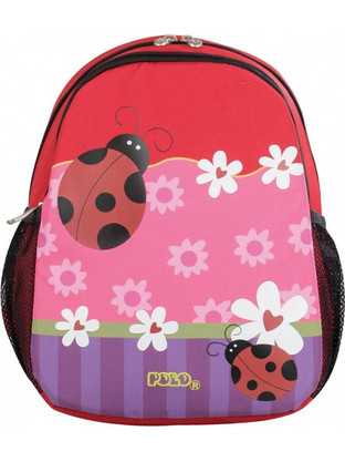 Polo Animal Junior Πασχαλίτσες Σχολική Τσάντα Πλάτης Νηπιαγωγείου Πολύχρωμη 901014-65