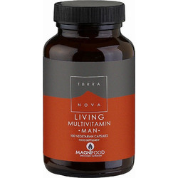 TerraNova Living Multivitamin Man 50 Κάψουλες