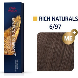 Wella Koleston Perfect Me+ Rich Naturals 6/97 Ξανθό Σκούρο Φυμέ Καφέ Μόνιμη Βαφή Μαλλιών 60ml