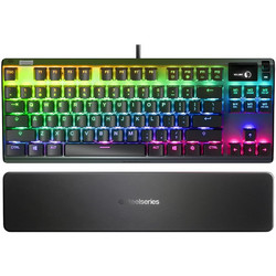 SteelSeries Apex 7 TKL Μηχανικό Gaming Πληκτρολόγιο TenKeyLess με Steelseries Red Διακόπτες RGB Grey