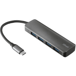 Trust Halyx 23328 USB Hub 3.0 USB-C με 4 Θύρες USB-A