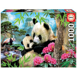 Puzzle Educa Morning Panda 1000 Κομμάτια