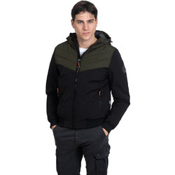 Ice Tech Ανδρικό Μπουφάν Χειμωνιάτικο Puffer Μαύρο G821
