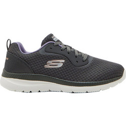 Skechers Bountiful Γυναικεία Sneakers Ανθρακί 12606-CCLV