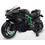Cangaroo Moni Ninja Duo Ηλεκτροκίνητο Παιδικό Μηχανάκι 12V Μαύρο