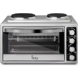 Izzy IZ8003 Ηλεκτρικό Φουρνάκι 38lt με 2 Εστίες