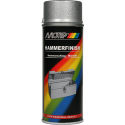 Motip Hammerfinish Σπρέι Βαφής Silver Σφυρηλατο 400ml