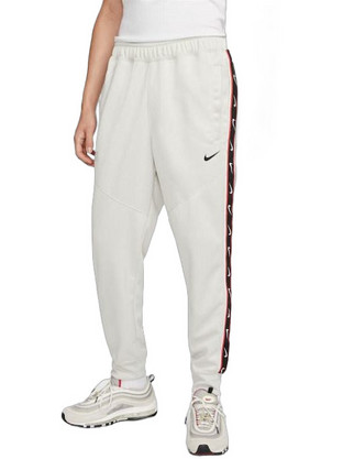Nike Sportswear Repeat Ανδρικό Παντελόνι Φόρμας με Λάστιχο Λευκό DX2027-072
