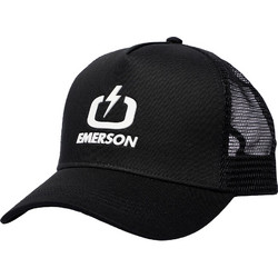 Emerson Καπέλο Jockey με Δίχτυ Snapback Υφασμάτινο Μαύρο 231.EU01.07-033