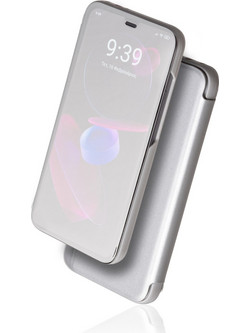 Naxius View Book Case Silver (iPhone 14)