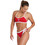Arena Icons Αθλητικό Γυναικείο Μαγιό Bikini Set Κόκκινο 005037-410