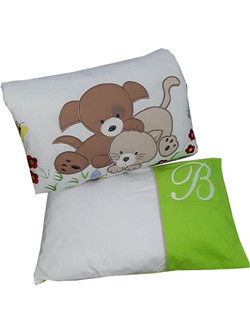 Beboulino Love Σετ Κούνιας White/Green 3τμχ