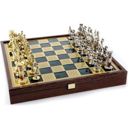 Manopoulos Σκάκι Ξύλινο με Πιόνια 41x41cm SK11GRE