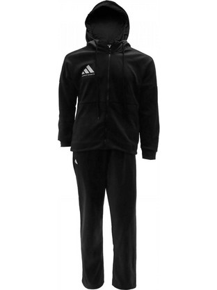 Adidas Ανδρικό Σετ Φόρμας Fleece Μαύρο TR70-71CS