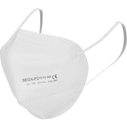 Sega FFP2 Face Mask Λευκή 1τμχ